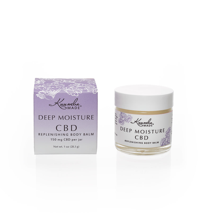 Deep Moisture CBD Balm 1 oz jar from Kuumba Made