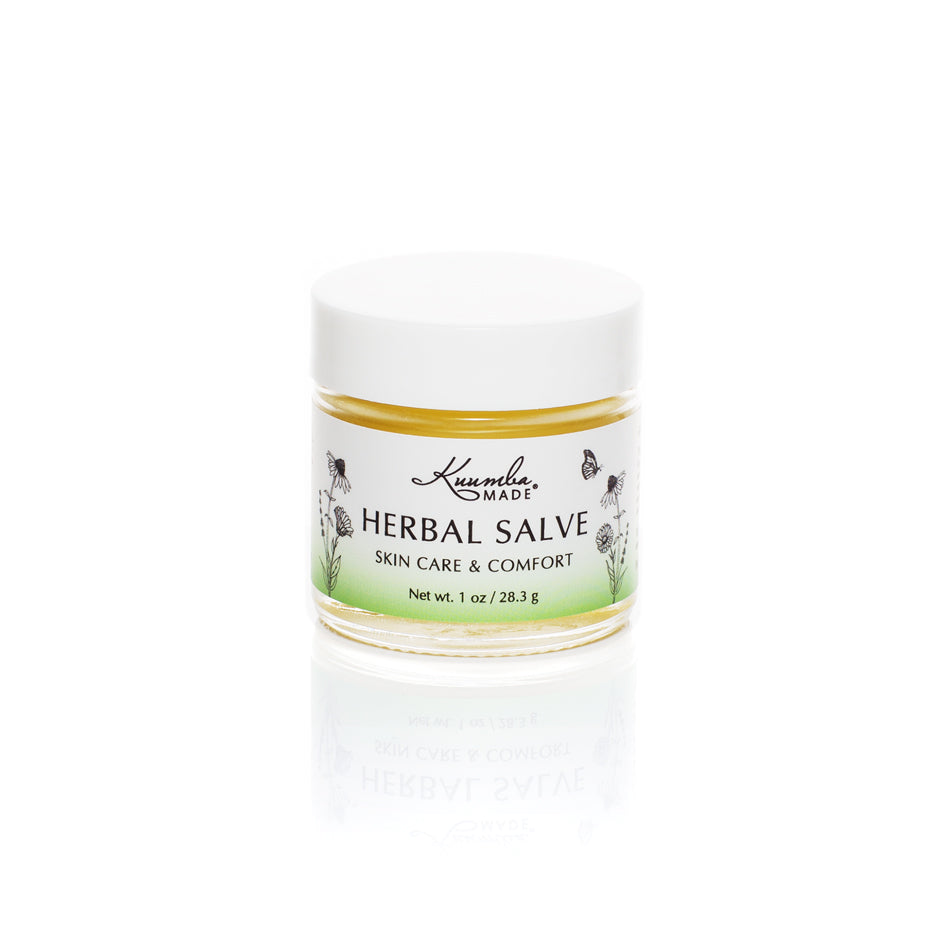 Herbal Salve Botanical Skin Care 1oz jar from Kuumba Made