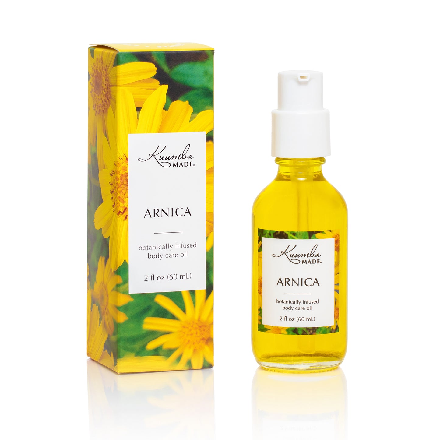 Arnica Botanically Infused Body Care Oil 2oz bottle