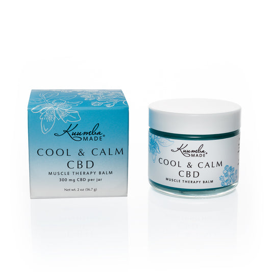 COOL & CALM- Natural CBD Balm muscle therapy 2oz from Kuumba Made
