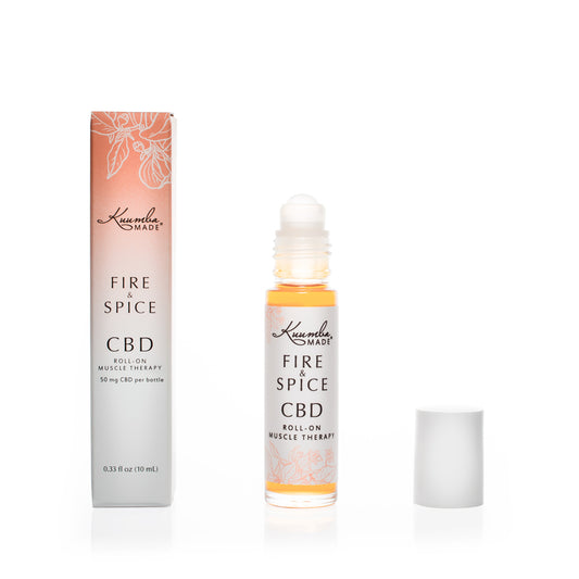 Fire And Spice Natural CBD 10ml Roll-On from Kuumba Made