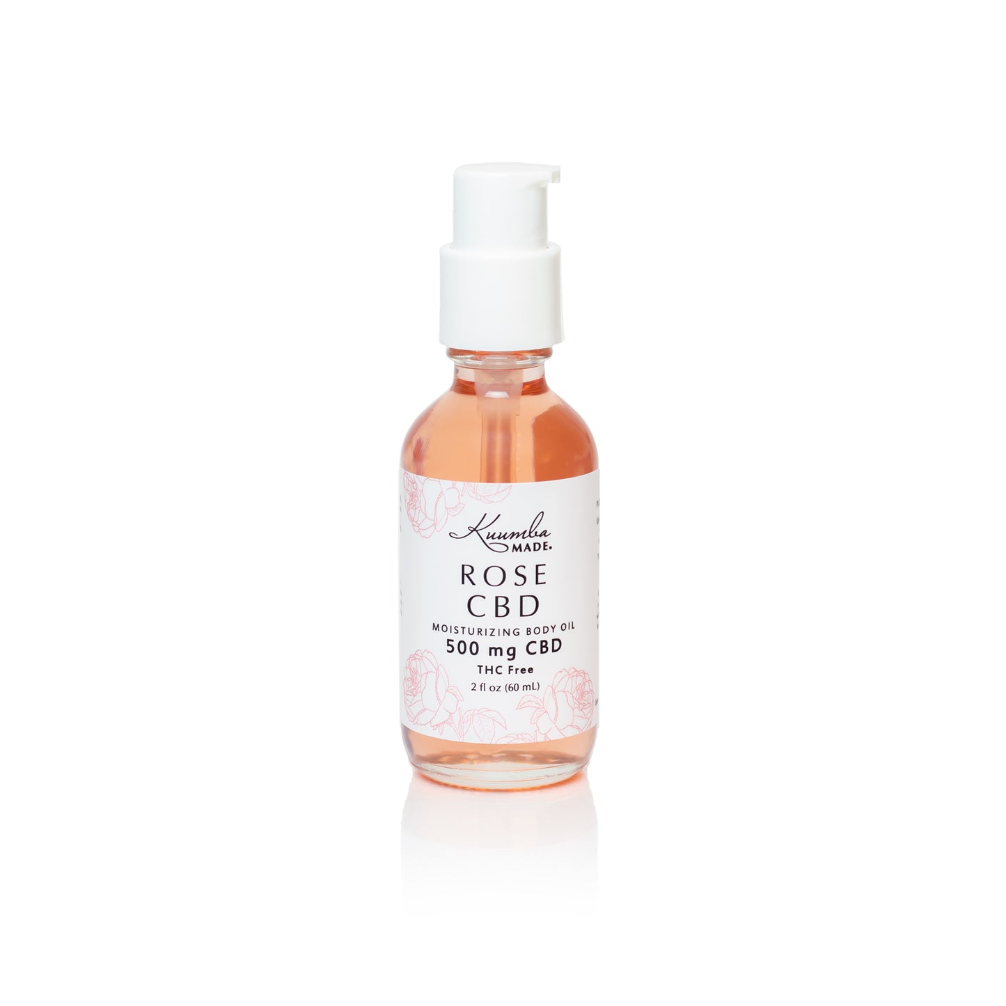 Rose 500 mg CBD Body Oil