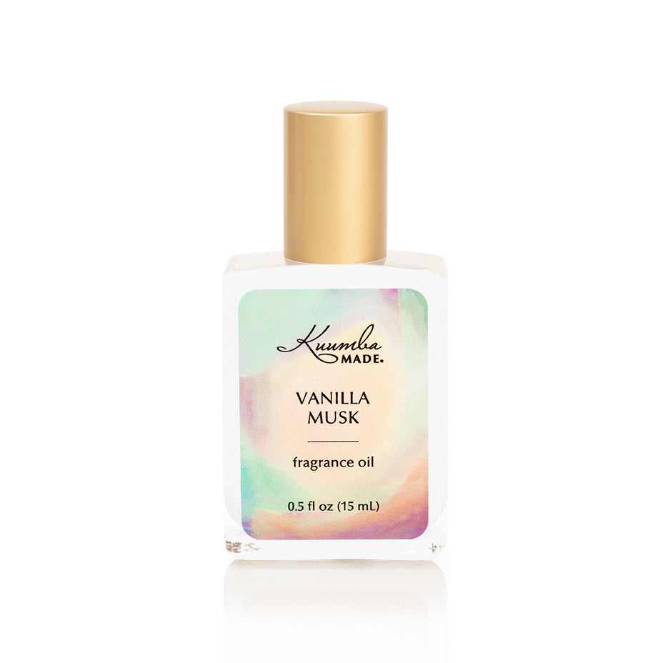 Vanilla Musk Perfume Oil, Small, Size: 0.3 oz